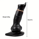 7in Real Animal Dog Knot Dildo Penis Anal Expander For Anus Stimulation