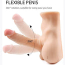 7in Real Feeling TPE Dildo 6.83lb Torso Sex Doll With Flat Base
