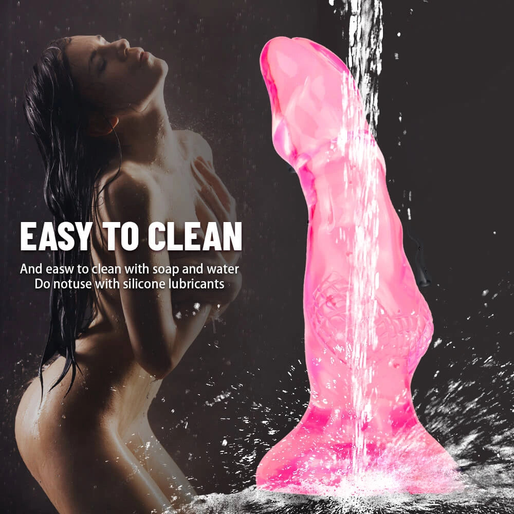 7in Real Looking Wolf Animal Dildo For Women Sex Orgasm