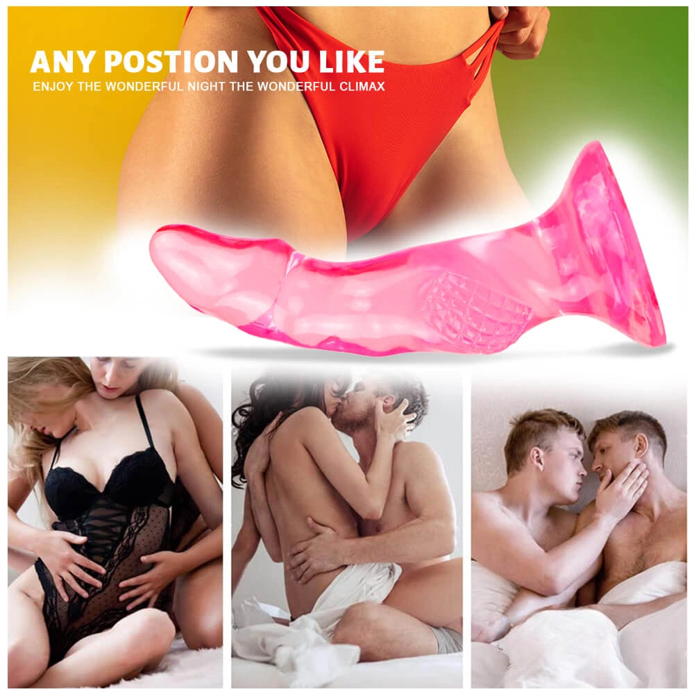 7in Real Looking Wolf Animal Dildo For Women Sex Orgasm