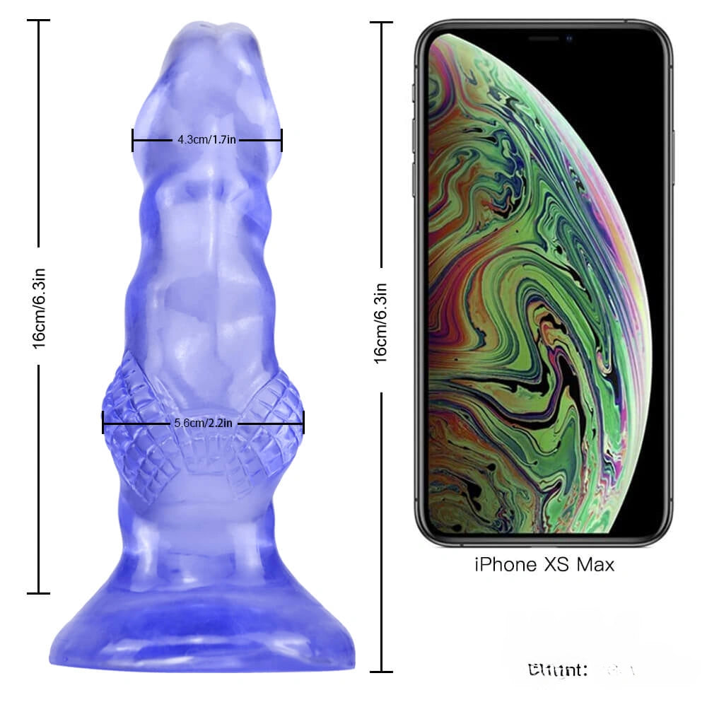 7in Real Looking Wolf Animal Dildo For Women Sex Orgasm