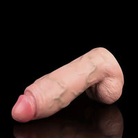 7in Silicone Soft Thick Real Lifelike Dildo For Vaginal Massage Sex