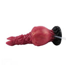 8.03in Ejaculating Inflatable Big Silicone Soft Fantasy Creature Dildo