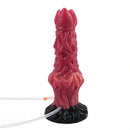 8.03in Ejaculating Inflatable Big Silicone Soft Fantasy Creature Dildo