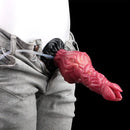 8.03in Ejaculating Inflatable Big Silicone Soft Fantasy Creature Dildo
