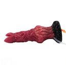 8.03in Ejaculating Inflatable Big Silicone Soft Fantasy Creature Dildo
