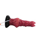 8.03in Ejaculating Inflatable Big Silicone Soft Fantasy Creature Dildo