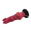 8.03in Ejaculating Inflatable Big Silicone Soft Fantasy Creature Dildo
