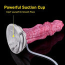 8.03in Realistic Animal Alien Dragon Ejaculating Silicone G-spot Dildo