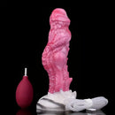 8.03in Realistic Animal Alien Dragon Ejaculating Silicone G-spot Dildo