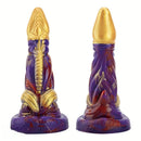 8.03in Realistic Silicone Monster Fantasy Cock Big Dildo For Clit Expansion