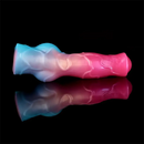 8.03in Silicone Soft Big Animal Dog Knot Dildo Sleeve Hollow Enhancer