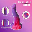 8.07in Fantasy Monster Silicone Soft Big Dildo For Intense Pleasure