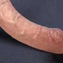8.07in 10in Powerful Suction Cup Big Real Skin Cock Dildo Adult Clit Toy