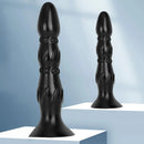 8.07in 11.22in Wearable Anal Beads Practice Anal Dilation Big Black Dildo