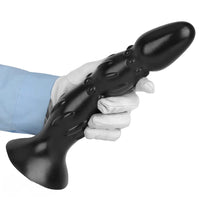 8.07in 11.22in Wearable Anal Beads Practice Anal Dilation Big Black Dildo
