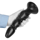 8.07in 11.22in Wearable Anal Beads Practice Anal Dilation Big Black Dildo