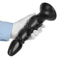 8.07in 11.22in Wearable Anal Beads Practice Anal Dilation Big Black Dildo