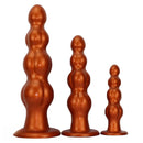 8.07in 11.61in 14.56in Muscle Anal Plug Dildo Soft Silicone Couple Anal Sex Toy