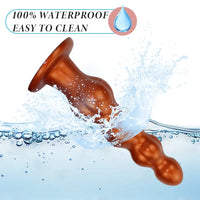 8.07in 11.61in 14.56in Muscle Anal Plug Dildo Soft Silicone Couple Anal Sex Toy