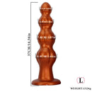 8.07in 11.61in 14.56in Muscle Anal Plug Dildo Soft Silicone Couple Anal Sex Toy