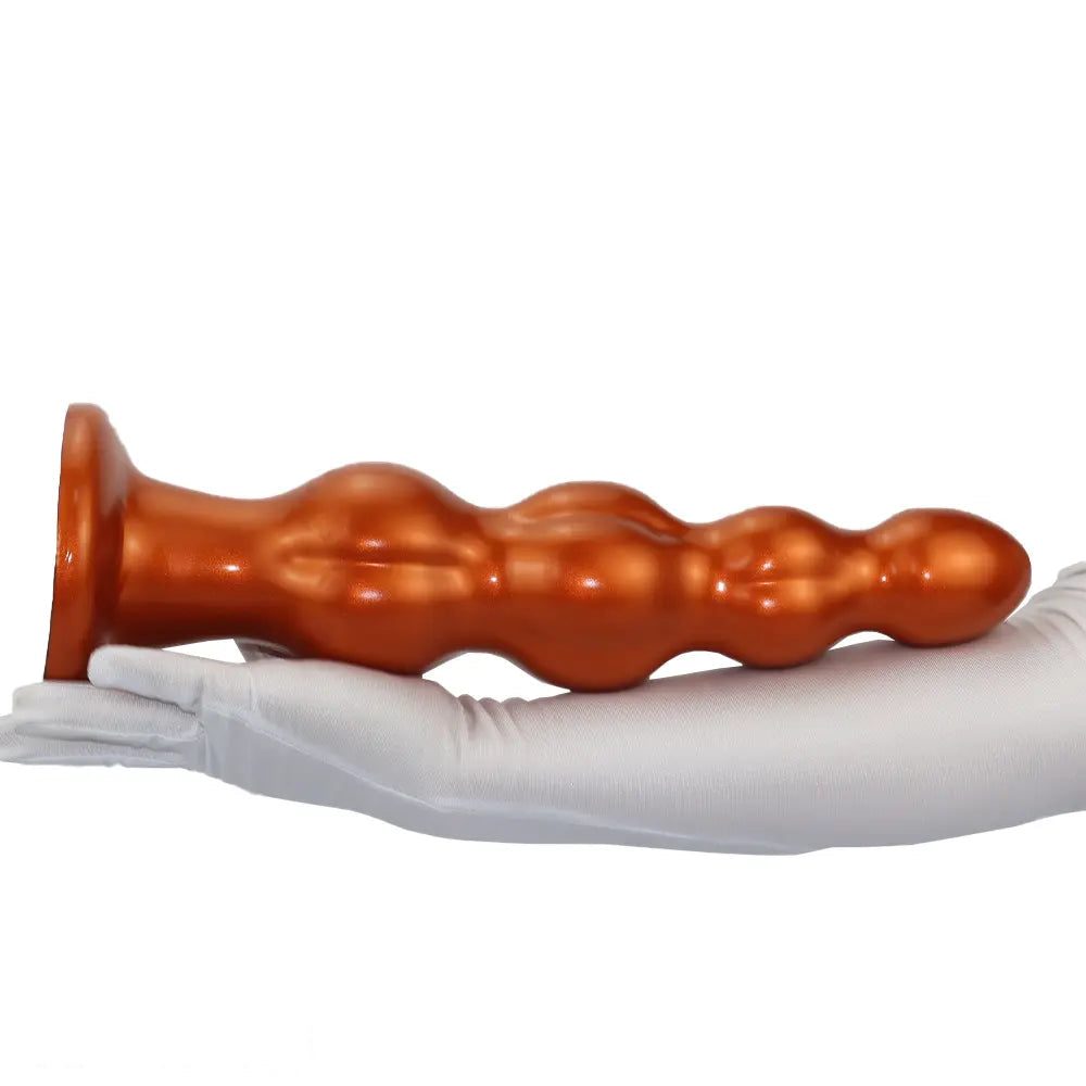 8.07in 11.61in 14.56in Muscle Anal Plug Dildo Soft Silicone Couple Anal Sex Toy