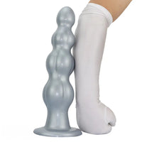 8.07in 11.61in 14.56in Muscle Anal Plug Dildo Soft Silicone Couple Anal Sex Toy