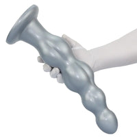8.07in 11.61in 14.56in Muscle Anal Plug Dildo Soft Silicone Couple Anal Sex Toy
