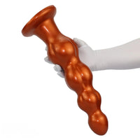 8.07in 11.61in 14.56in Muscle Anal Plug Dildo Soft Silicone Couple Anal Sex Toy