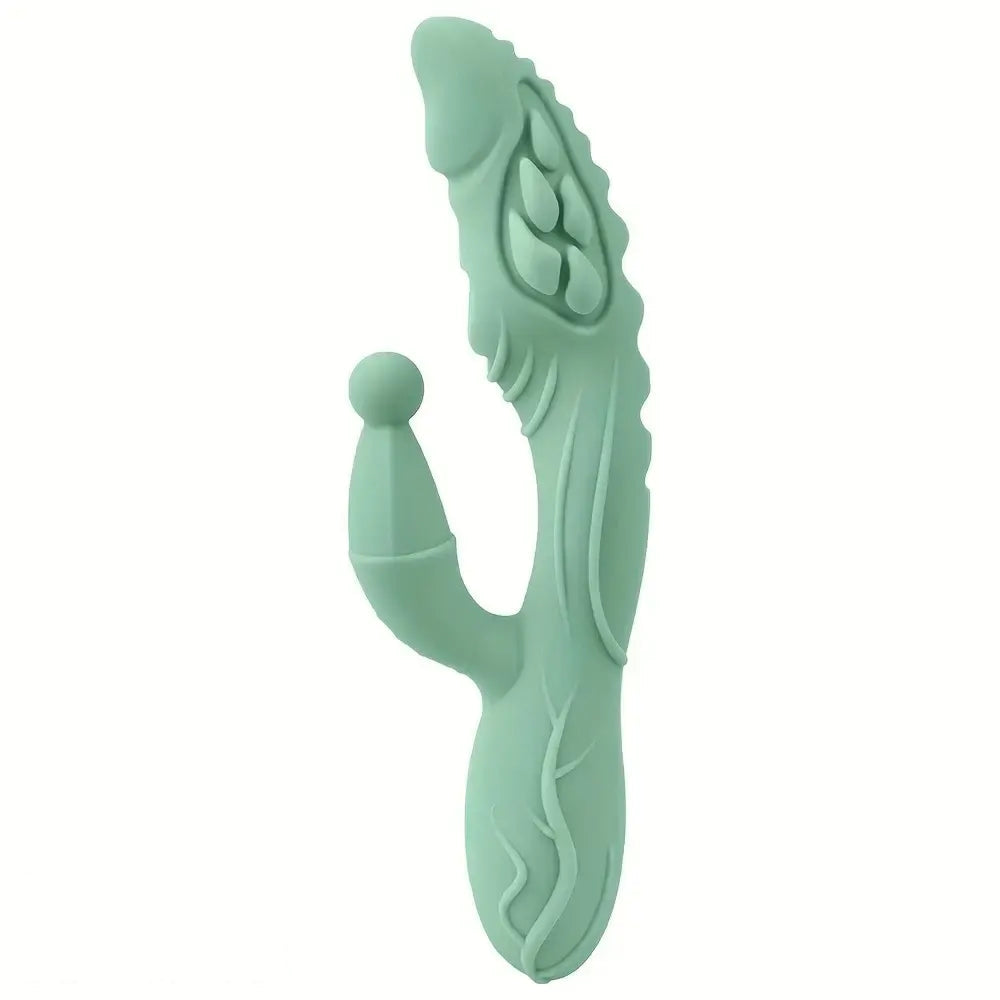 8.07in 7 Colors Vaginal Rods Liquid Silicone Female Dildo With Handle