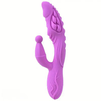 8.07in 7 Colors Vaginal Rods Liquid Silicone Female Dildo With Handle