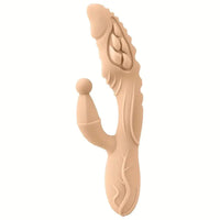 8.07in 7 Colors Vaginal Rods Liquid Silicone Female Dildo With Handle