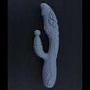 8.07in 7 Colors Vaginal Rods Liquid Silicone Female Dildo With Handle