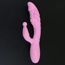 8.07in 7 Colors Vaginal Rods Liquid Silicone Female Dildo With Handle