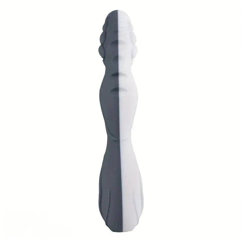 8.07in 7 Colors Vaginal Rods Liquid Silicone Female Dildo With Handle