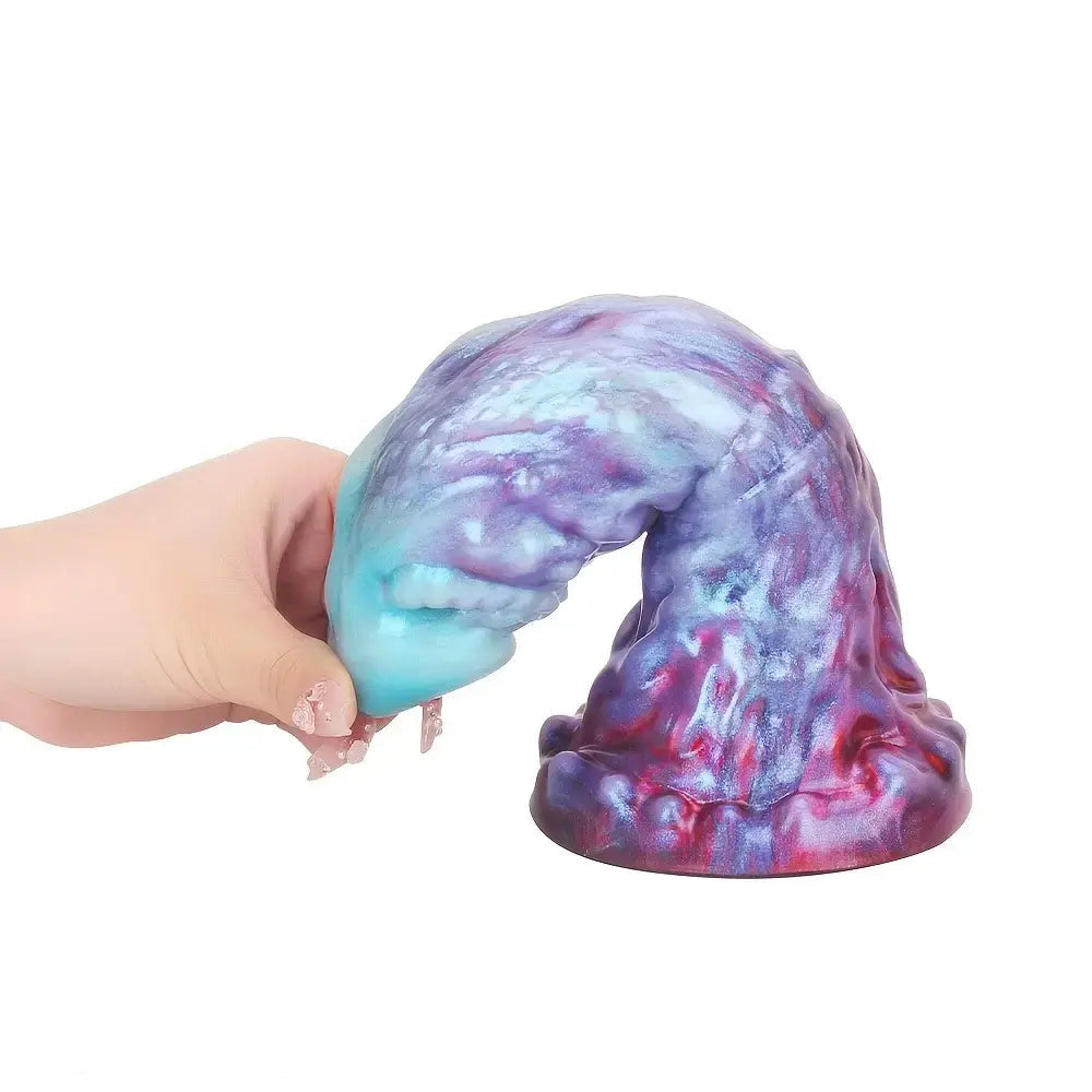 8.07in 9.17in 10.7in Silicone Fantasy Lifelike Capricorn Odd Monster Dildo