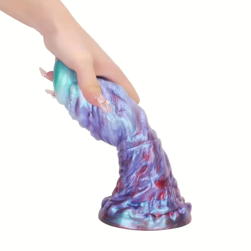 8.07in 9.17in 10.7in Silicone Fantasy Lifelike Capricorn Odd Monster Dildo