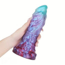 8.07in 9.17in 10.7in Silicone Fantasy Lifelike Capricorn Odd Monster Dildo