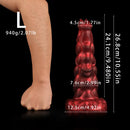 8.07in 9.25in 10.55in 12.59in Fantasy Dragon Silicone Big Soft Dildo
