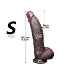 8.07in 9.44in 11.02in Strap on Big Silicone Dildo Adult Sex Toy For Love