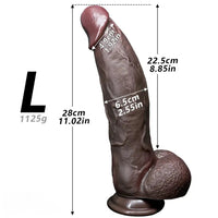 8.07in 9.44in 11.02in Strap on Big Silicone Dildo Adult Sex Toy For Love