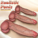 8.07in 9.44in 11.02in Strap on Lifelike Dildo Manual Penis Female Adult Toy