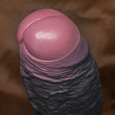 8.07in 9.84in 12in Foreskin Big Dildo Strap on Realistic Uncut Glans Soft Cock
