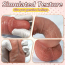 8.07in 9.84in Curved Silicone Soft Big Strap on Dildo Female Masturbator