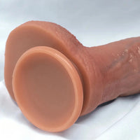 8.07in 9.84in Curved Silicone Soft Big Strap on Dildo Female Masturbator