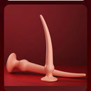 8.07in 9.84in TPE Big Soft Anal Plug Dilator Unisex Intimate Dildo