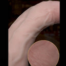 8.07in Big Liquid Silicone Soft Super Realistic Dildo For Women Using
