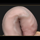 8.07in Big Liquid Silicone Soft Super Realistic Dildo For Women Using
