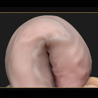 8.07in Big Liquid Silicone Soft Super Realistic Dildo For Women Using
