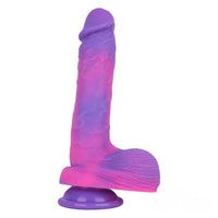 8.07in Colour Mixture Starry Sky Dildo Sex Toy For Adult